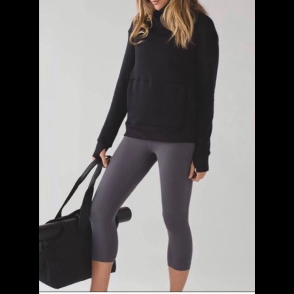 Lululemon grey Align crop pant (8)